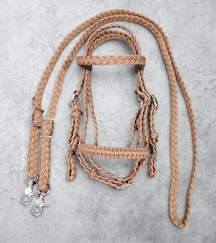 Mini cat A and sml pony bridles with matching 5ft reins made to order