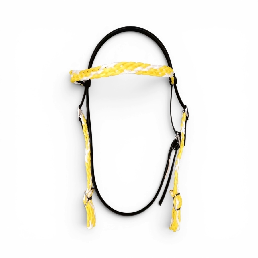 Hack size flat braided and beta biothane bridle