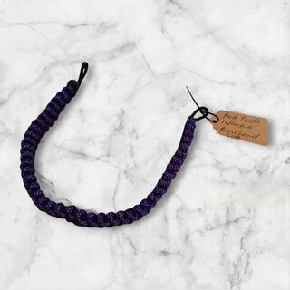 Reversible Browbands: Cob Size.Purple Reflective