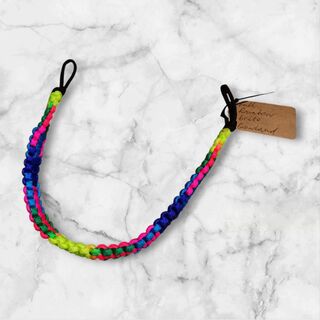 Reversible Browbands: Full Size. Rainbow Brite