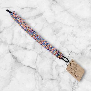 Reversible Browbands: Small Pony Size. Rainbow