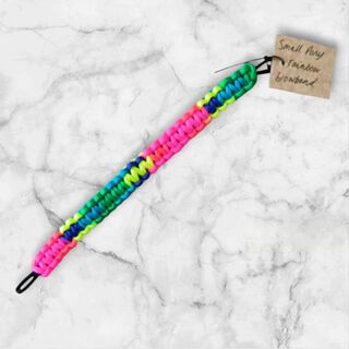 Reversible Browbands: Small Pony Size. Rainbow