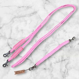 7-Foot Long Clip-On Reins for Ultimate Control and Comfort Plus grab strap
