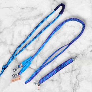 7-Foot Long Clip-On Reins for Ultimate Control and Comfort Plus neckrope & grab strap