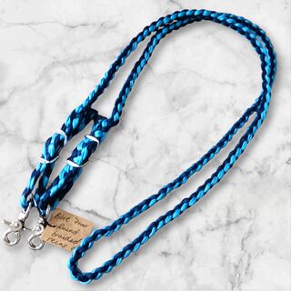 7-Foot Long Round Braided Clip-On Reins for Ultimate Control and Comfort