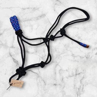 Adjustable Horse Halters – Durable and Comfortable Fit with Lead Rope, Pony size