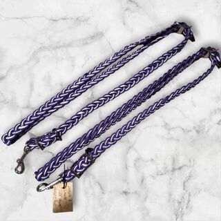 Side reins, Purple & White