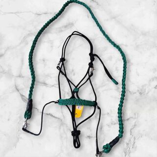 Full size bitless bridle & reins