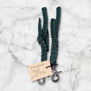 Breastplate straps green