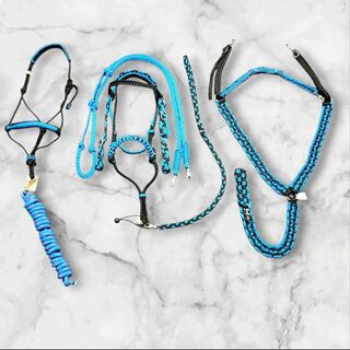 Blue and Black Cob sized full matching set