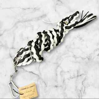 Chain leadrope 3mtrs long black n white